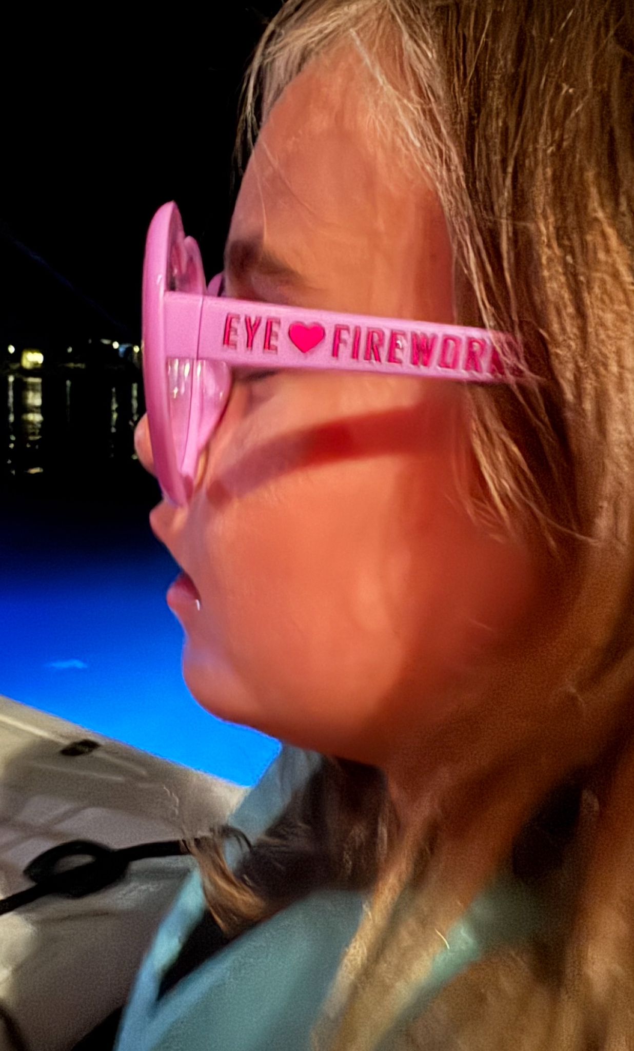 Colorful heart-shaped frames